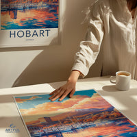 Hobart Poster - Australia Wall Art