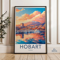 Hobart Poster - Australia Wall Art