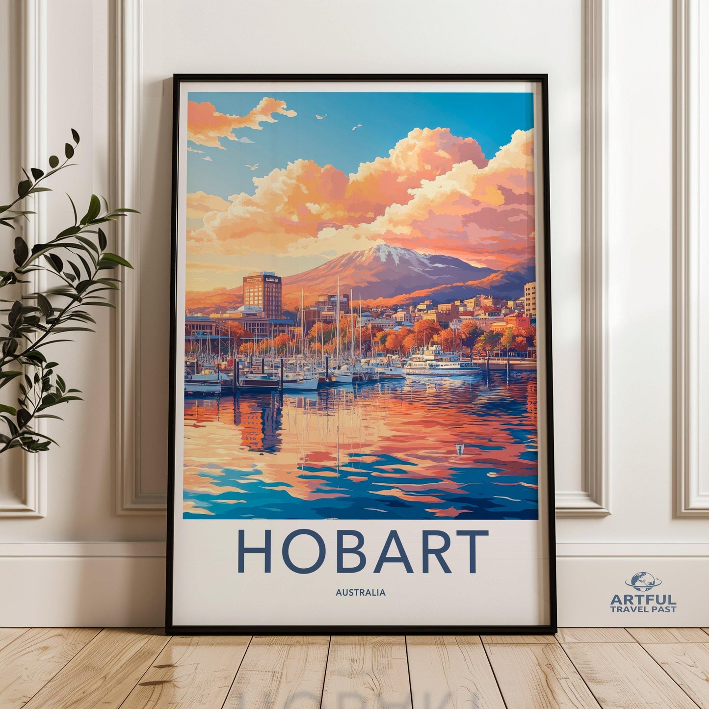 Hobart Poster - Australia Wall Art