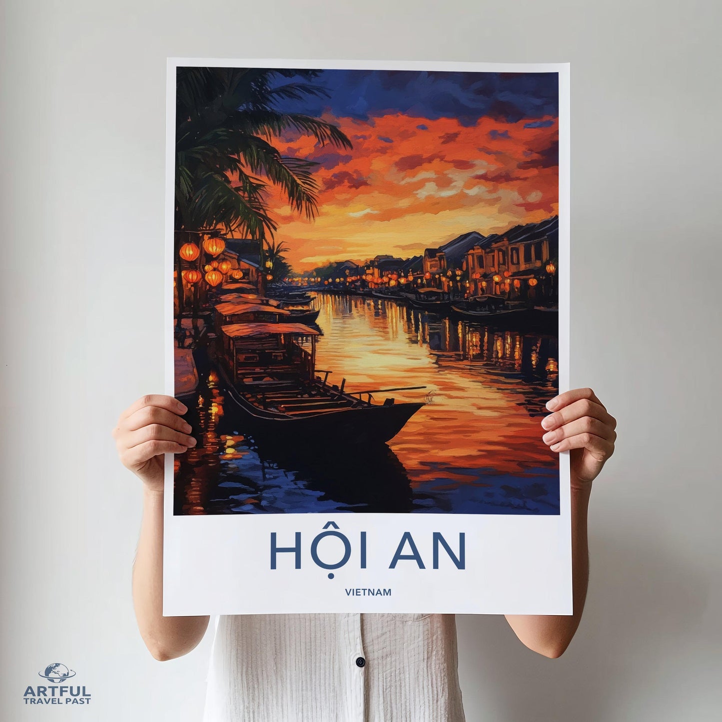 Hoi An Poster - Vietnam Wall Art