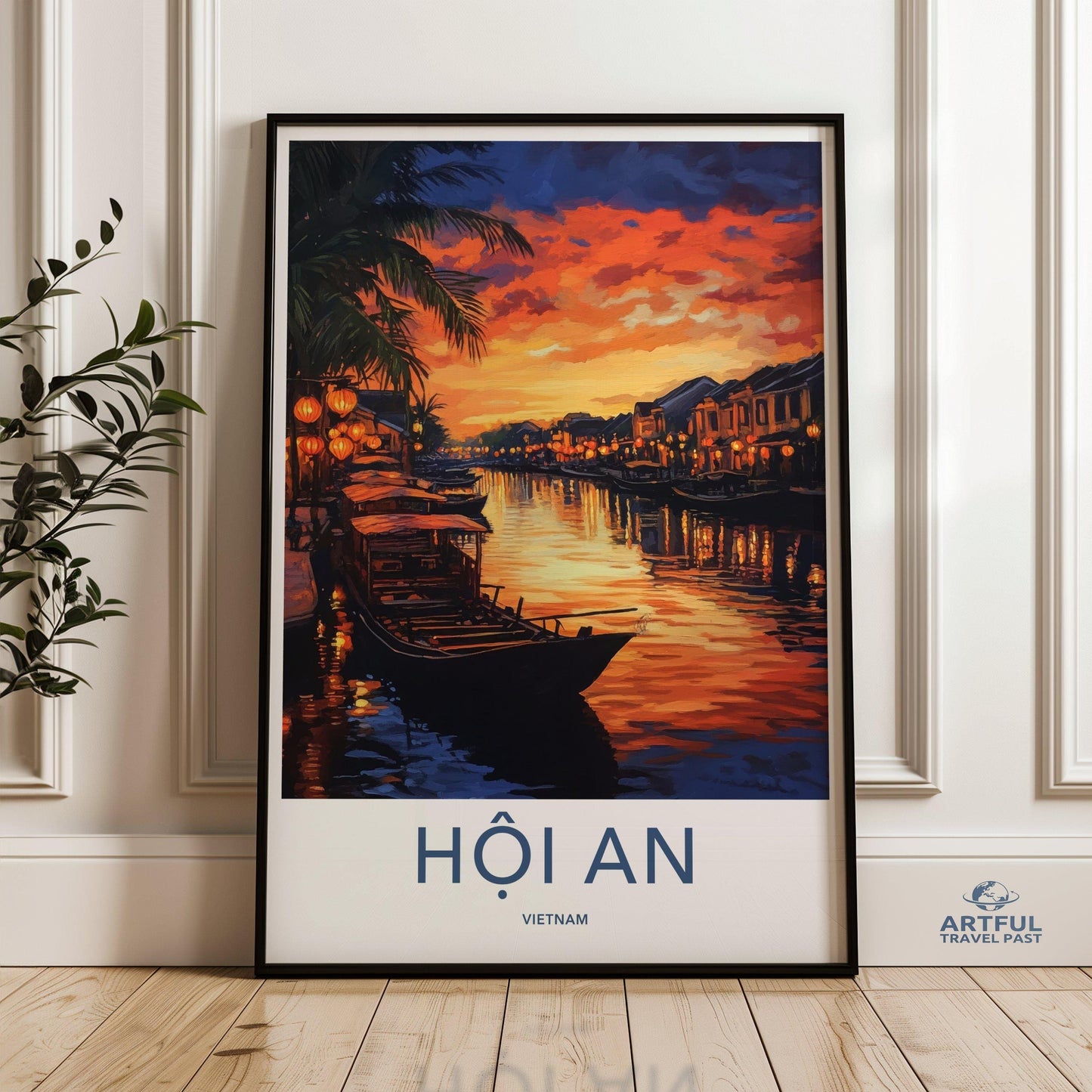 Hoi An Poster - Vietnam Wall Art
