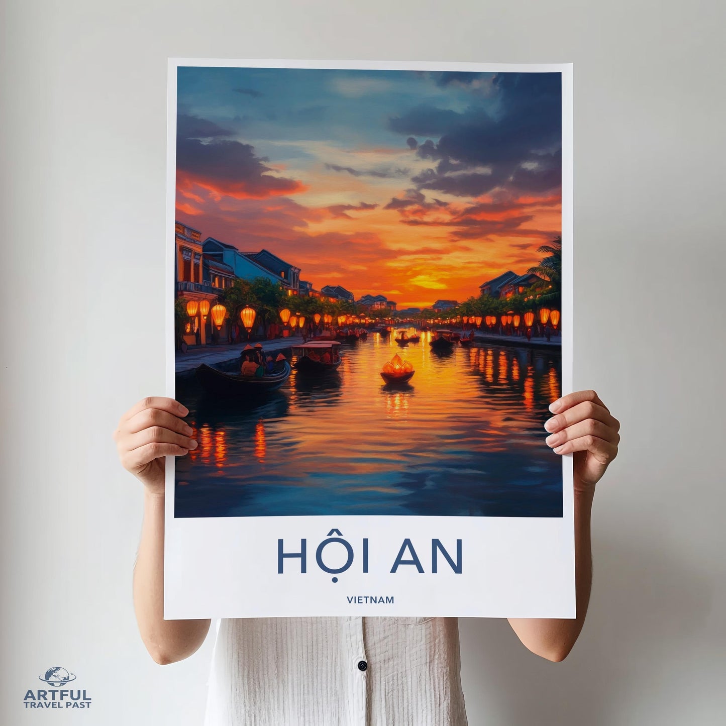 Hoi An Poster - Vietnam Wall Art