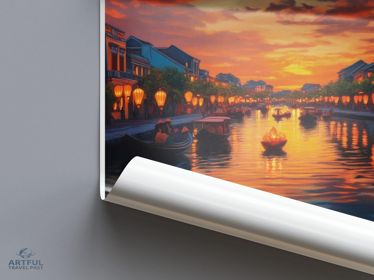 Hoi An Poster - Vietnam Wall Art