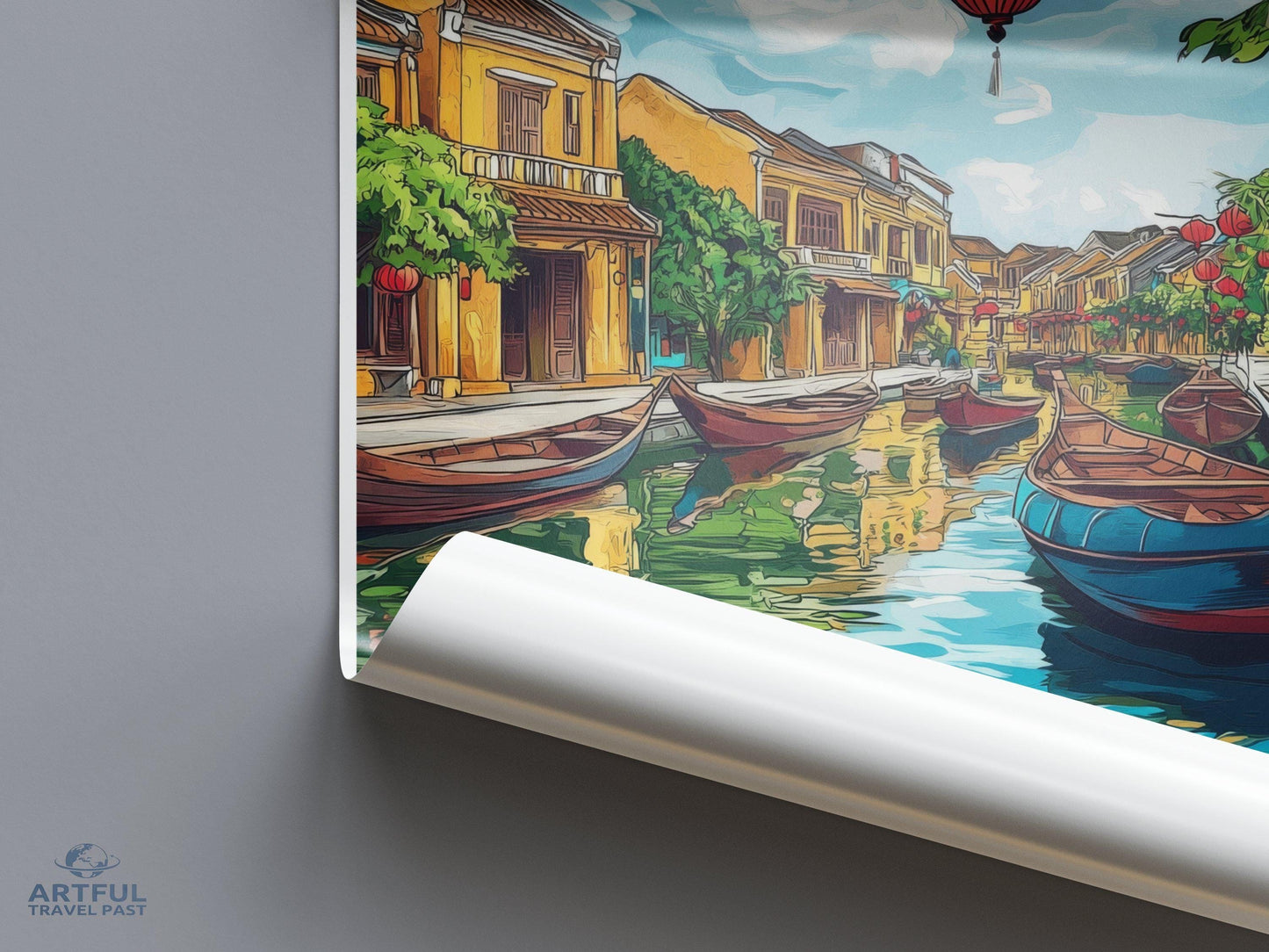 Hoi An Poster | Vietnam Wall Art | Asia Decor