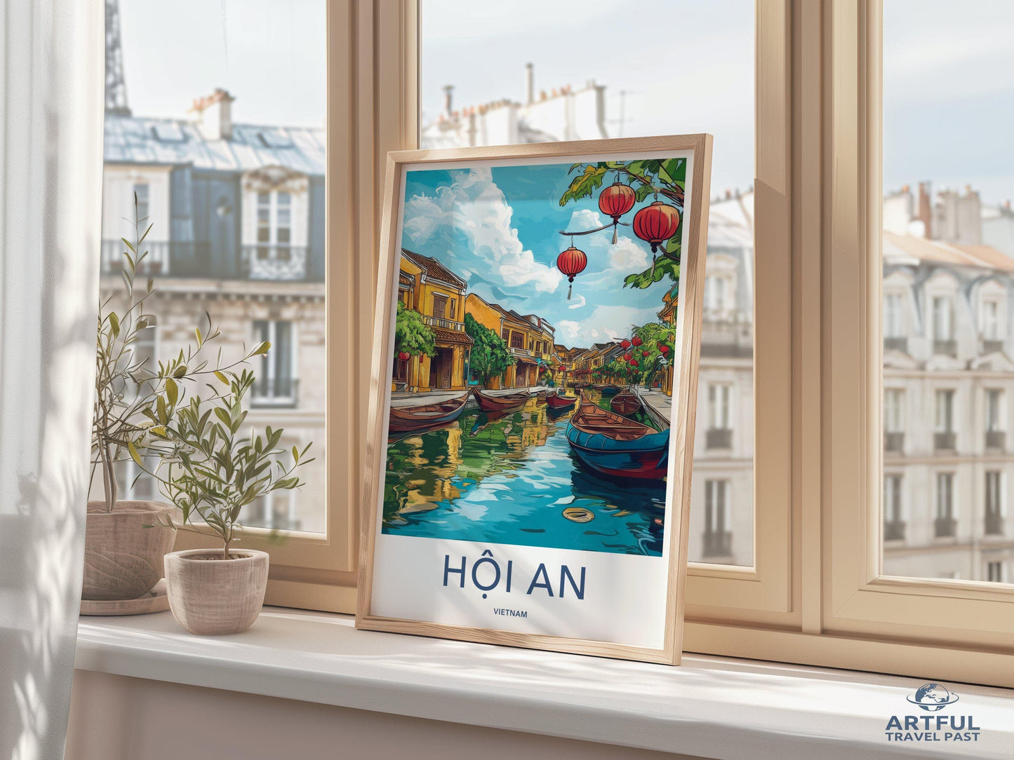Hoi An Poster | Vietnam Wall Art | Asia Decor