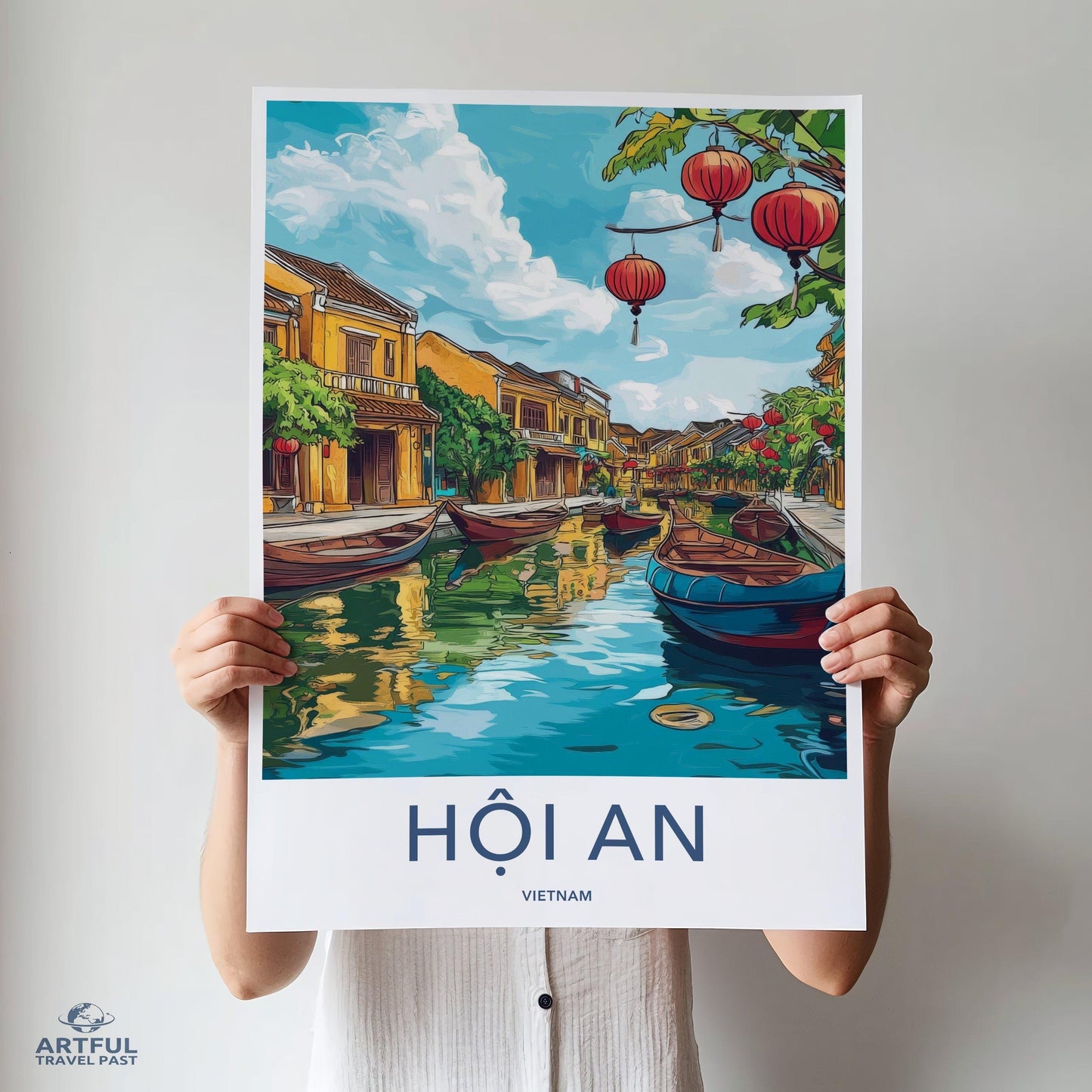 Hoi An Poster | Vietnam Wall Art | Asia Decor