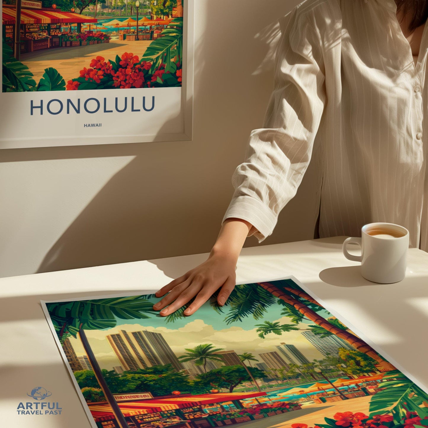 Honolulu Poster - Hawaii Wall Art