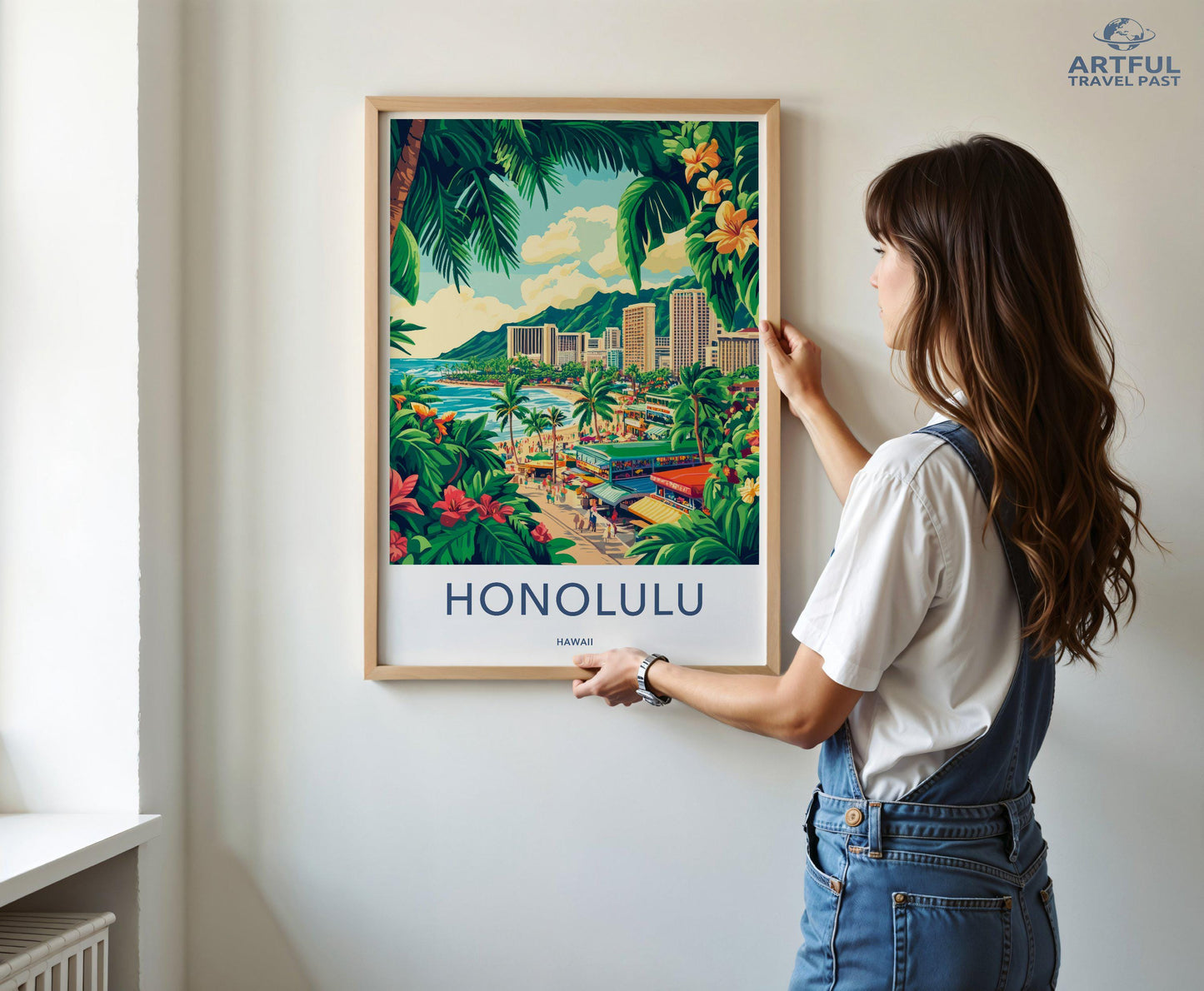 Honolulu Poster - Hawaii Wall Art
