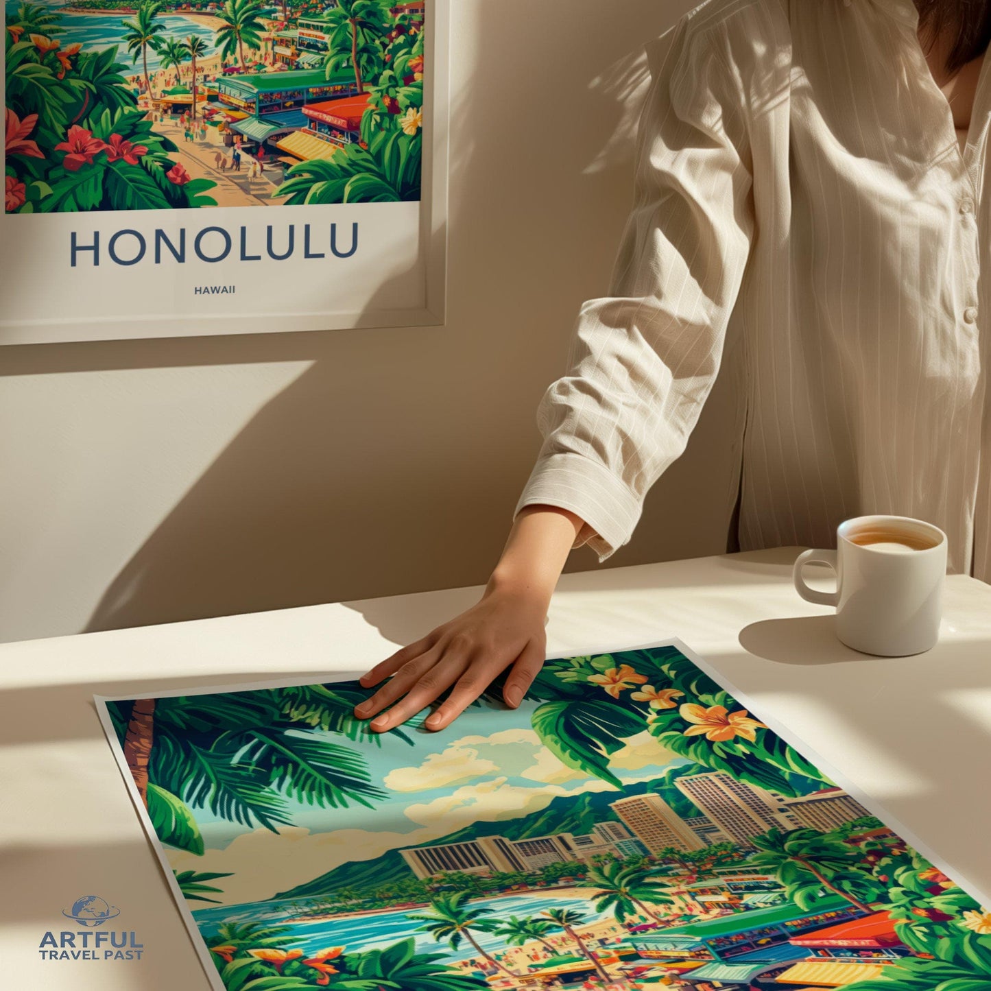 Honolulu Poster - Hawaii Wall Art
