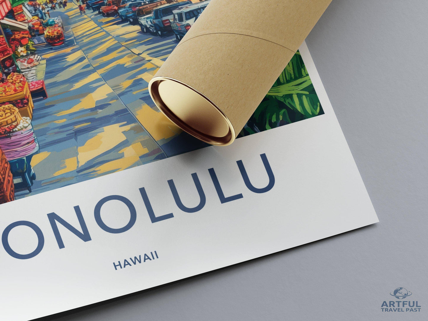 Honolulu Poster - Hawaii Wall Art