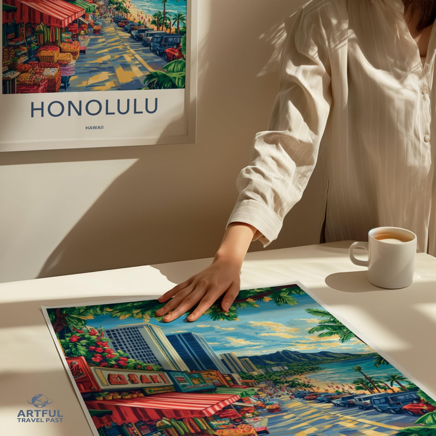 Honolulu Poster - Hawaii Wall Art