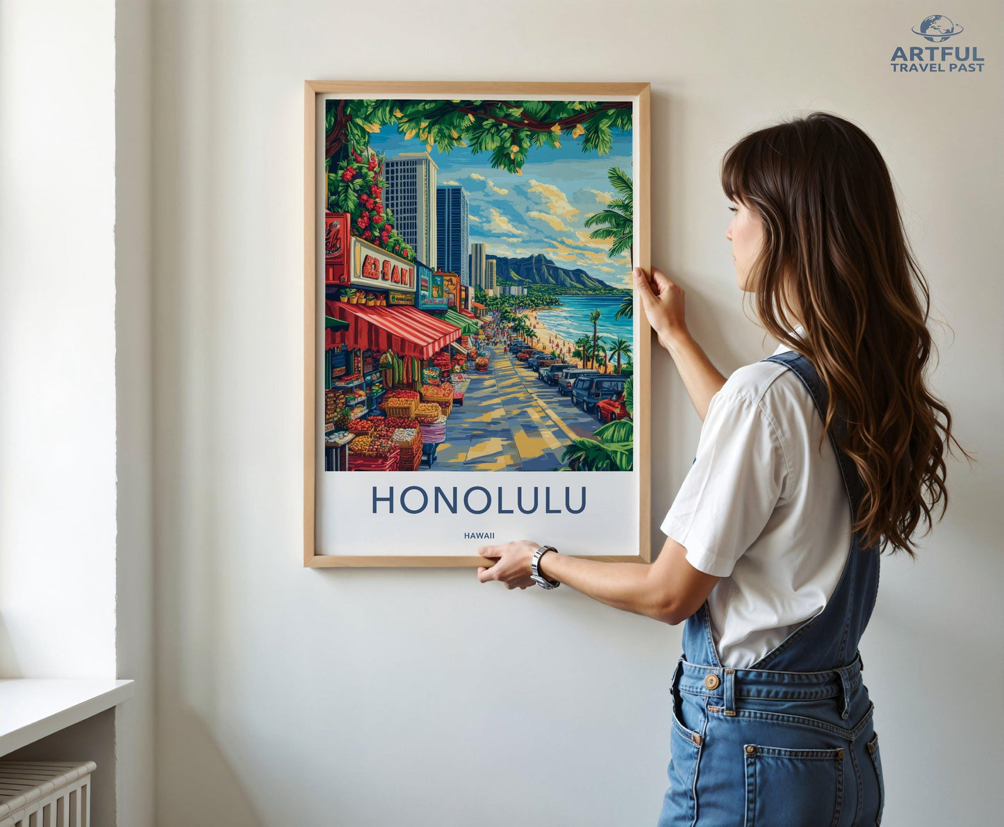 Honolulu Poster - Hawaii Wall Art