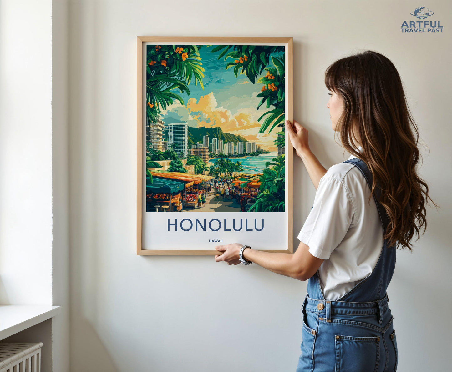 Honolulu Poster - Hawaii Wall Art