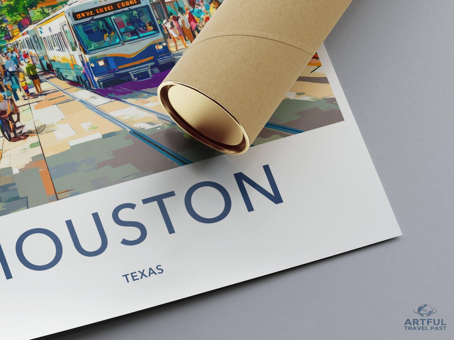 Houston Poster - Texas Wall Art