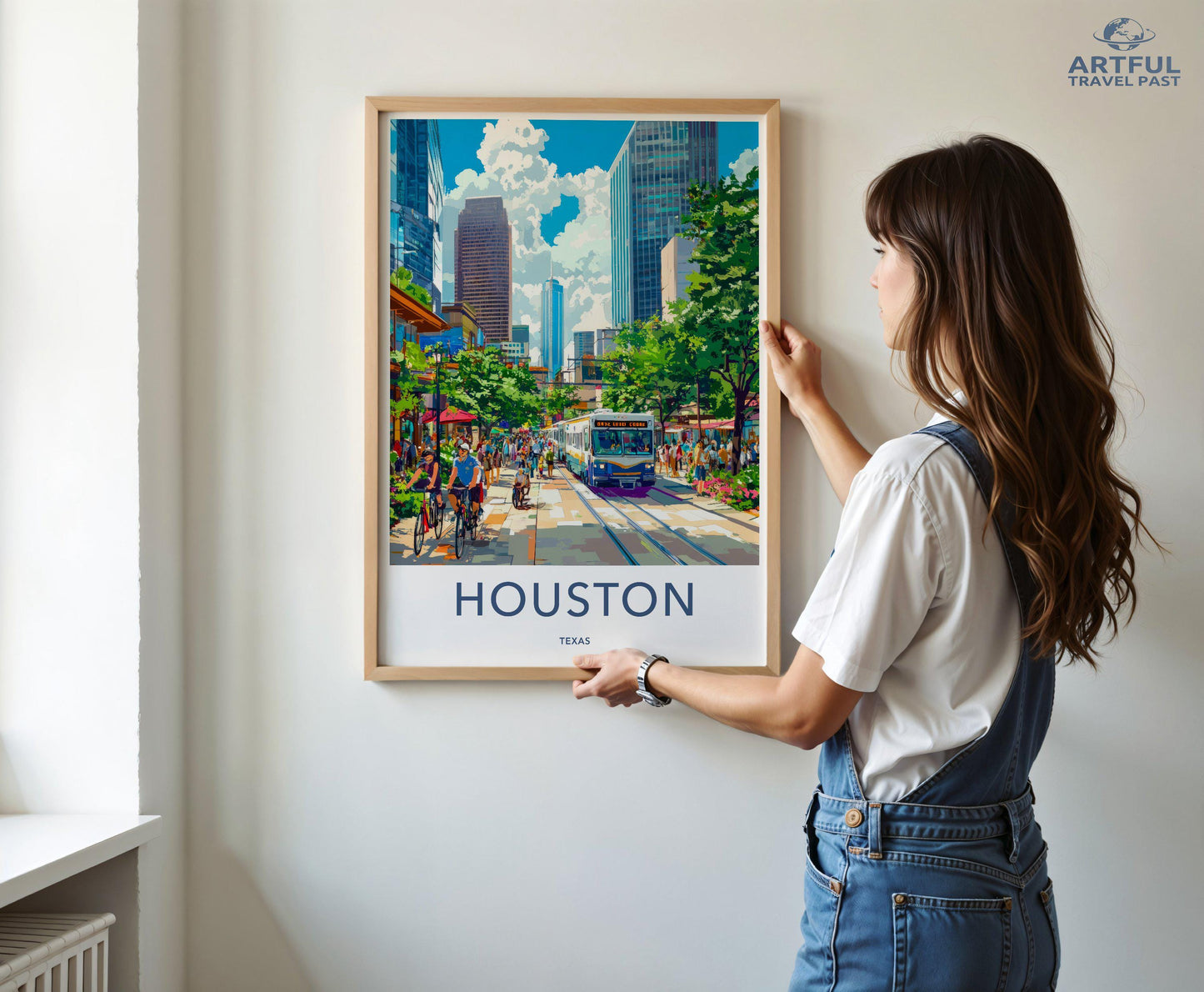 Houston Poster - Texas Wall Art