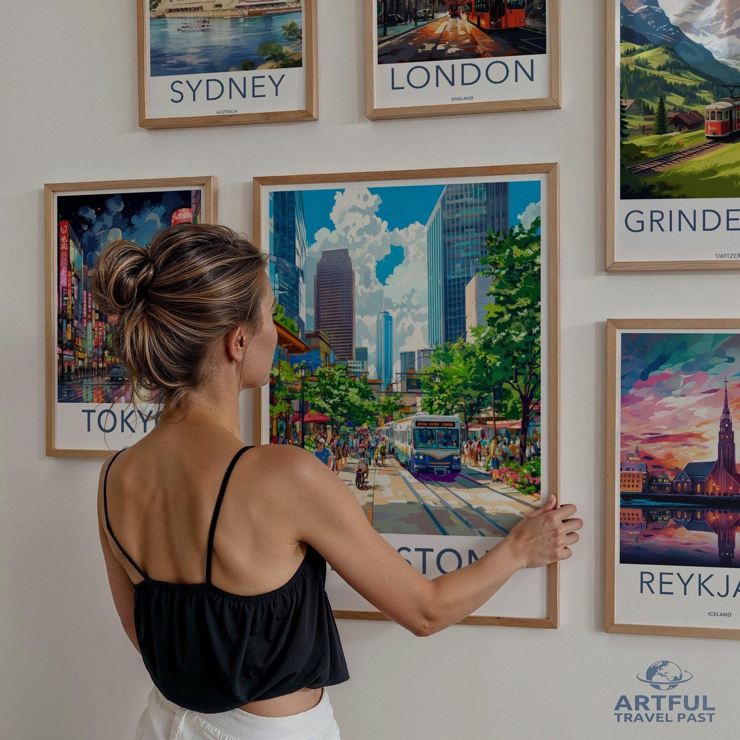 Houston Poster - Texas Wall Art