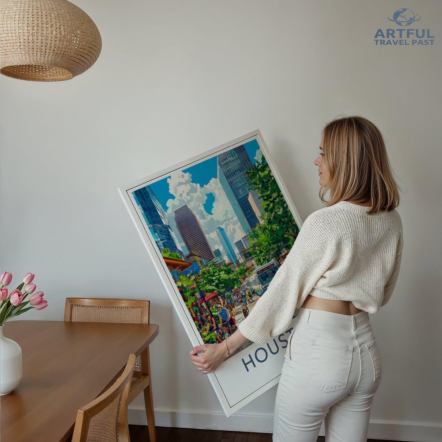 Houston Poster - Texas Wall Art