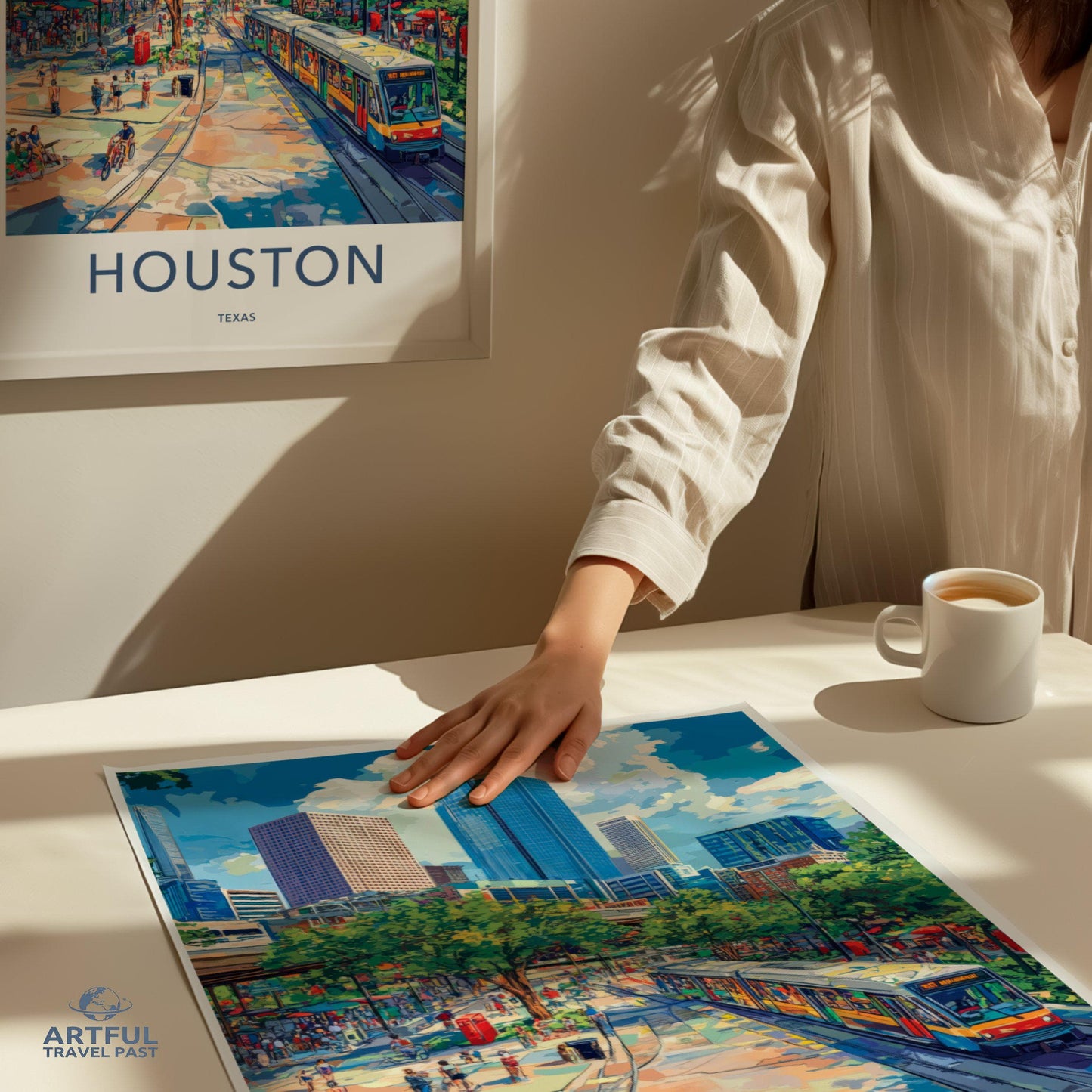 Houston Poster - Texas Wall Art