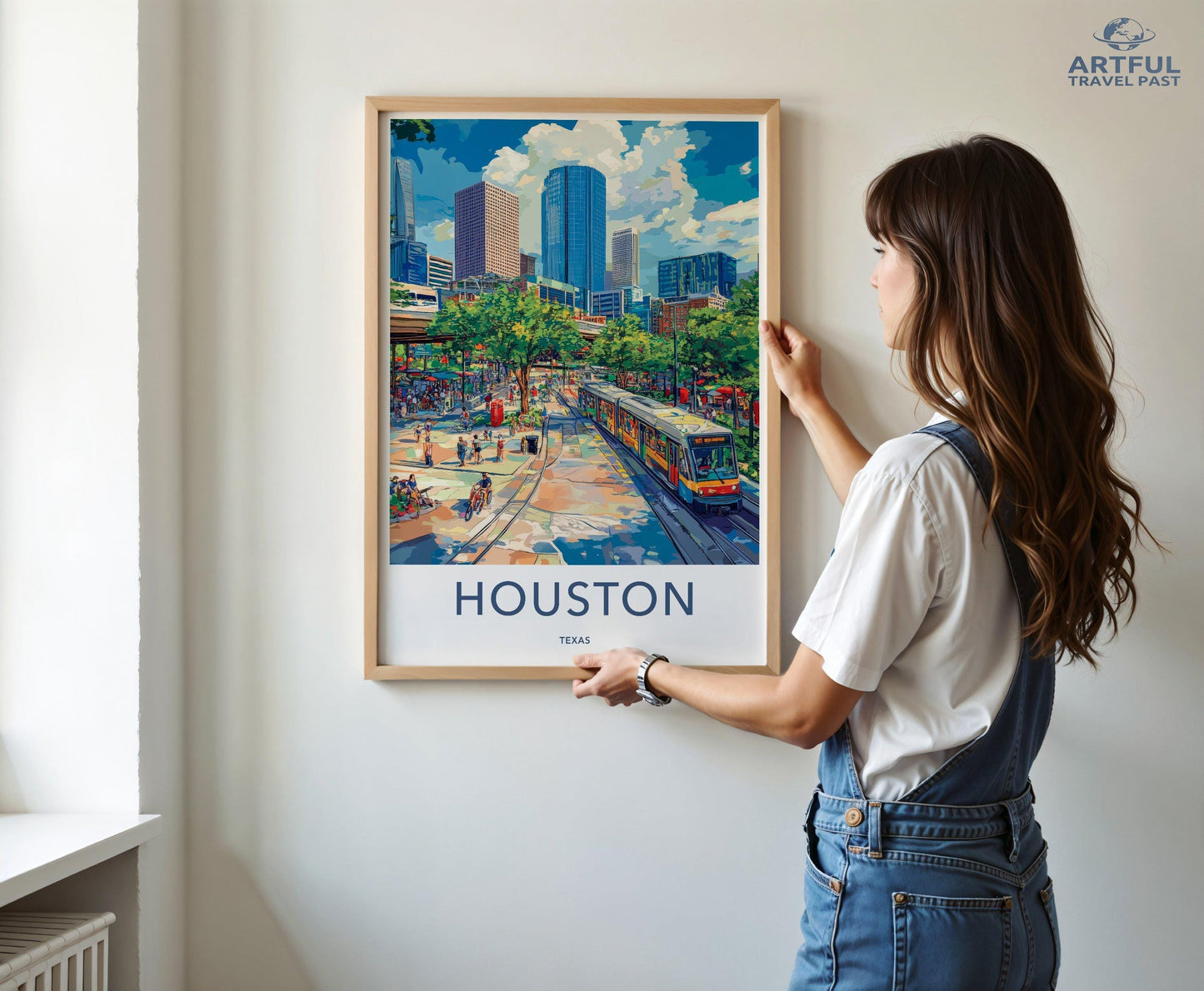 Houston Poster - Texas Wall Art
