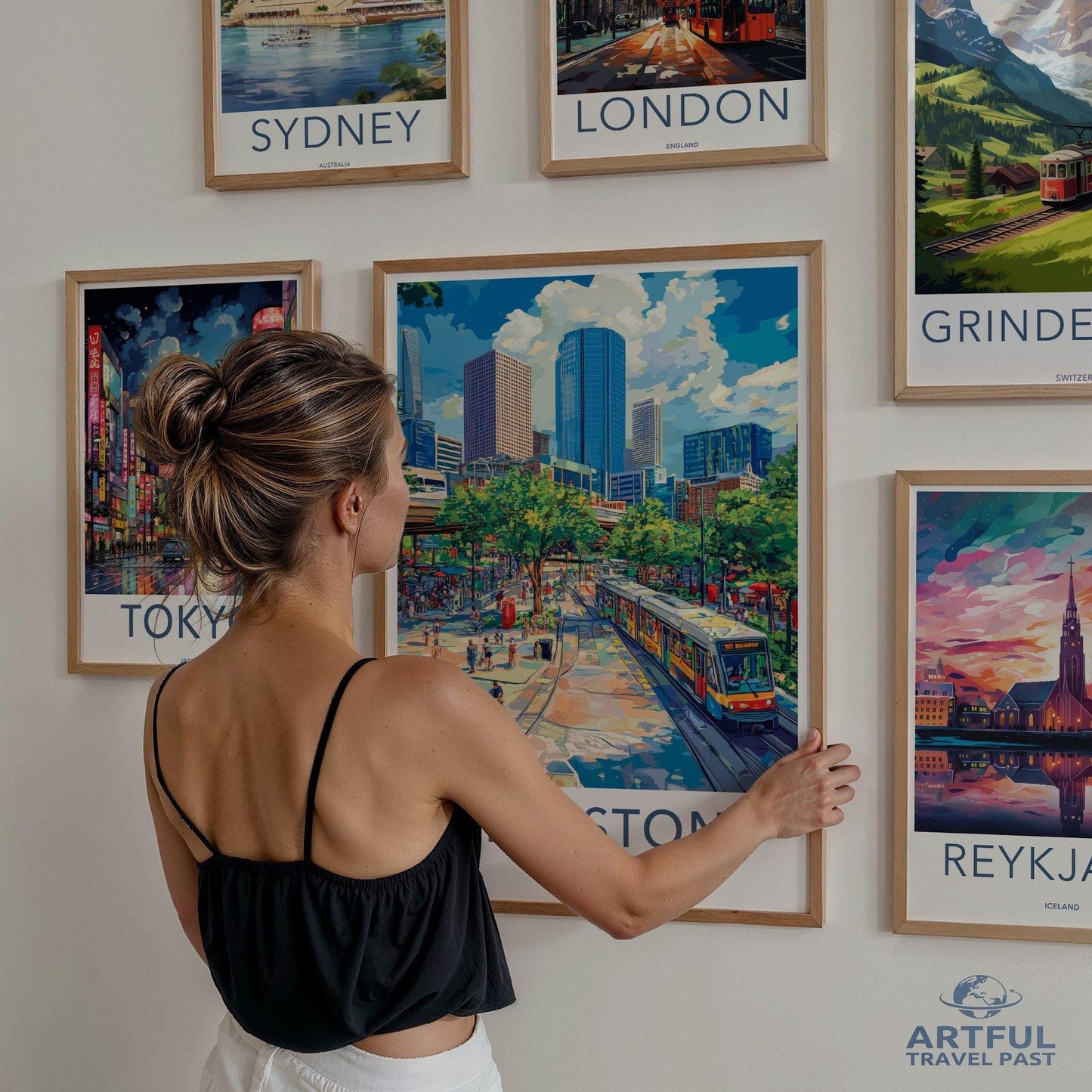 Houston Poster - Texas Wall Art