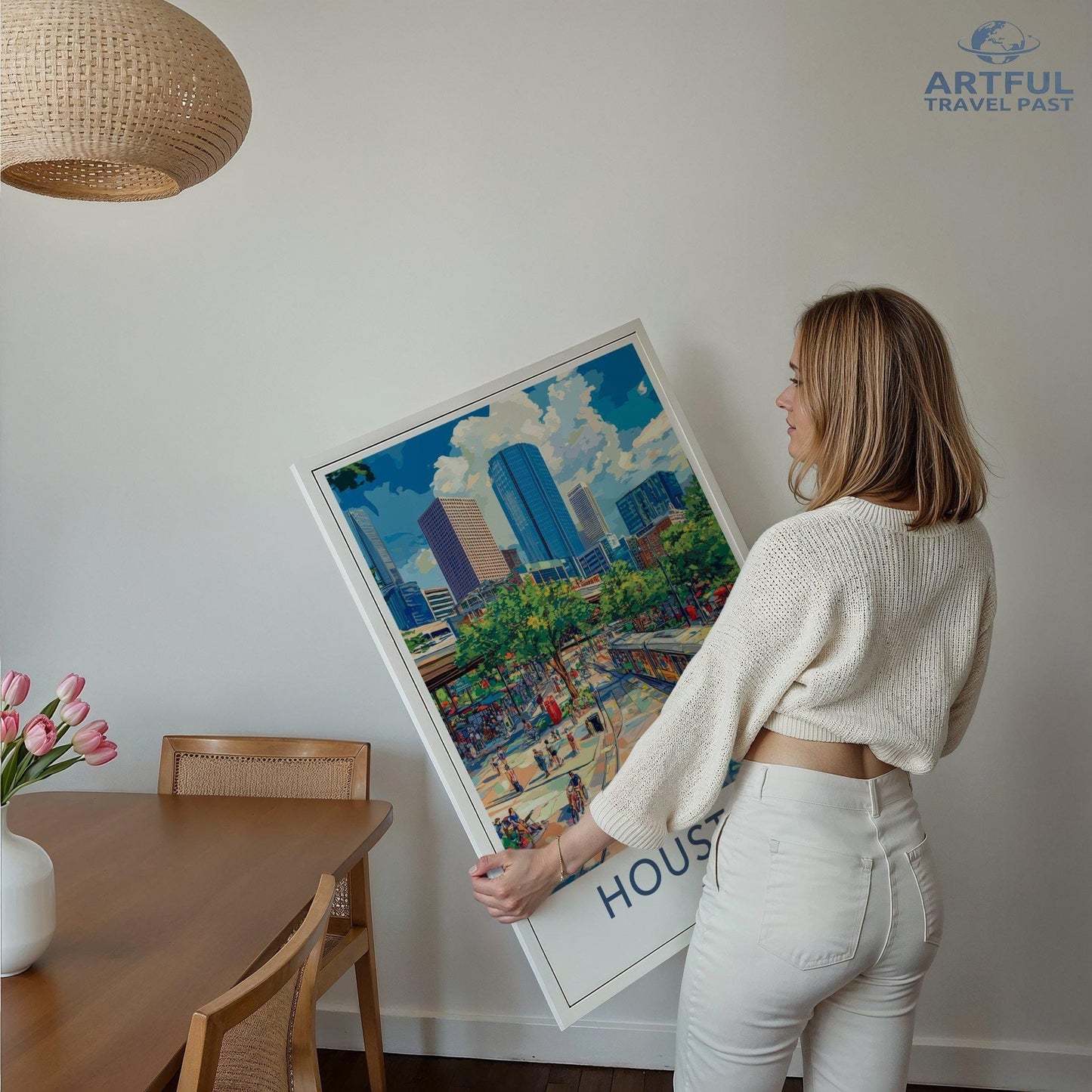 Houston Poster - Texas Wall Art