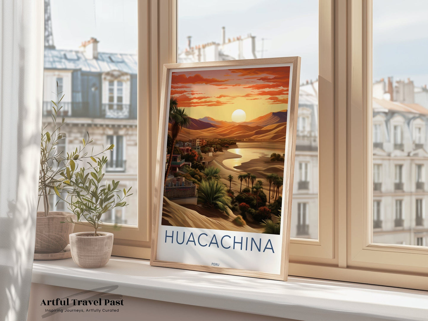 Huacachina Poster - Peru Wall Art