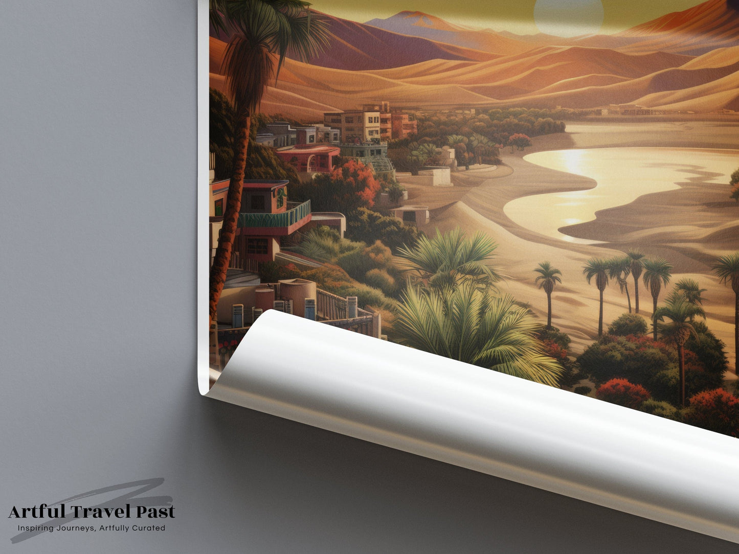 Huacachina Poster - Peru Wall Art