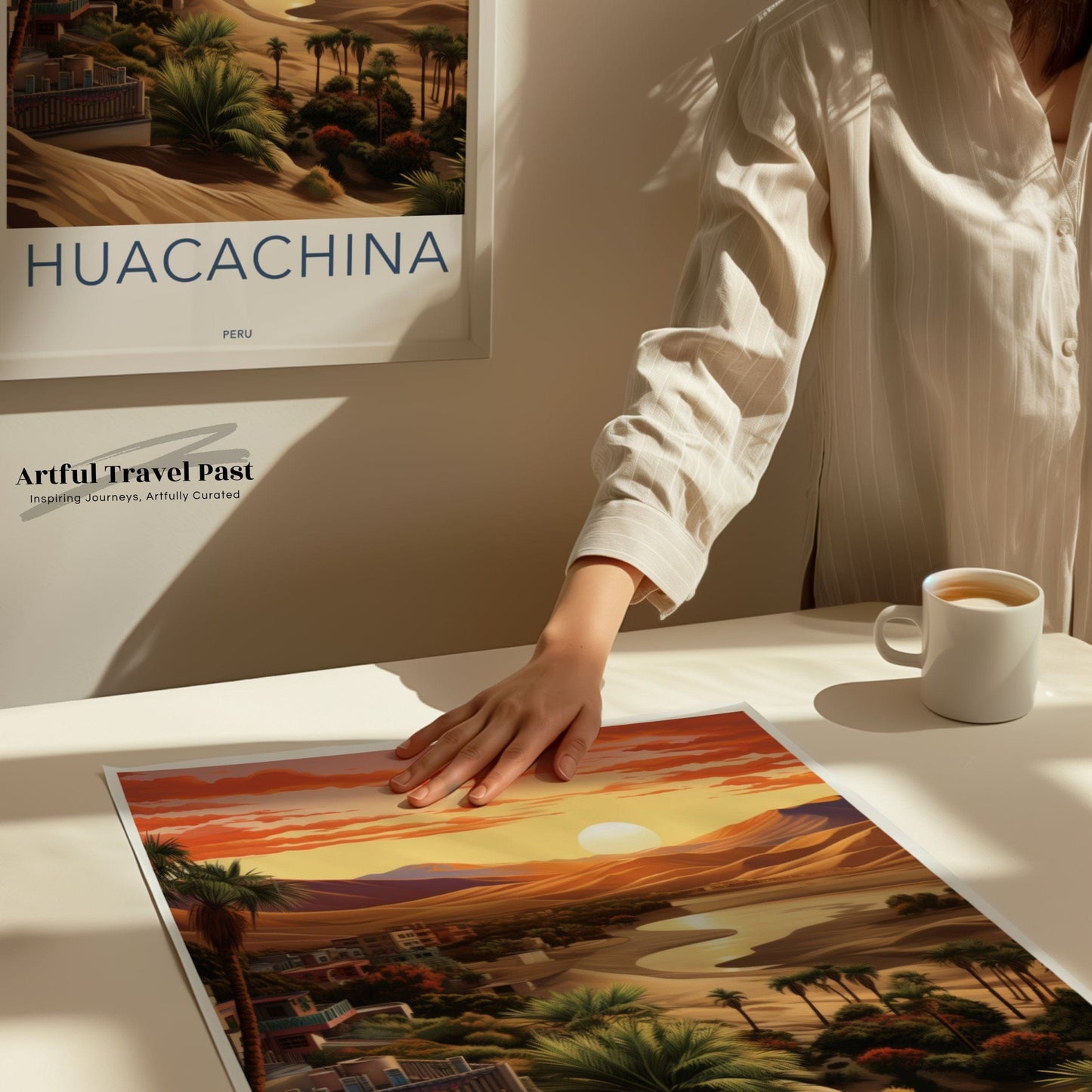 Huacachina Poster - Peru Wall Art