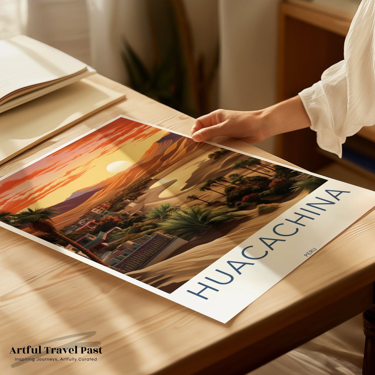 Huacachina Poster - Peru Wall Art