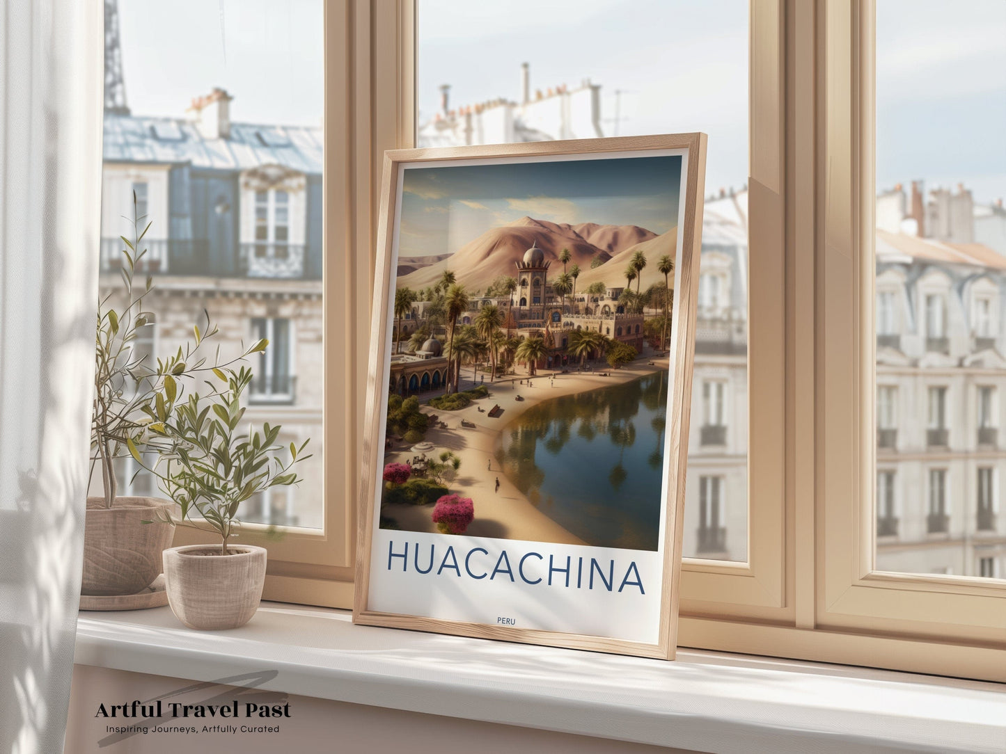 Huacachina Poster - Peru Wall Art