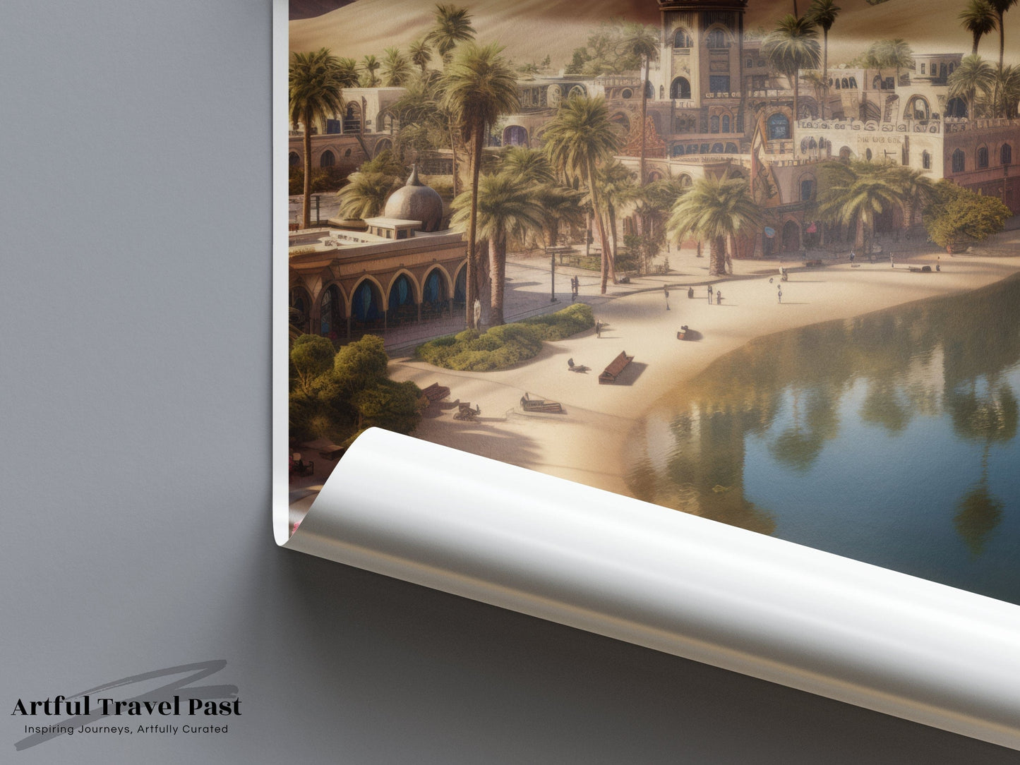 Huacachina Poster - Peru Wall Art