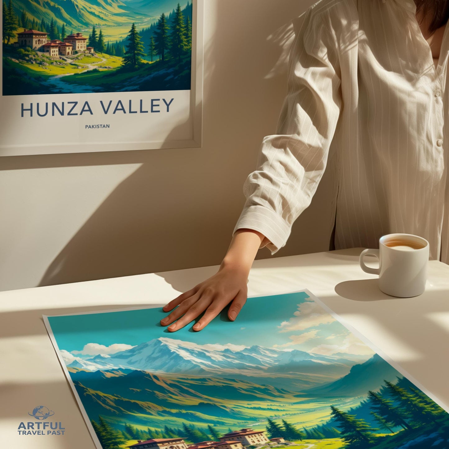 Hunza Valley Poster - Pakistan Wall Art
