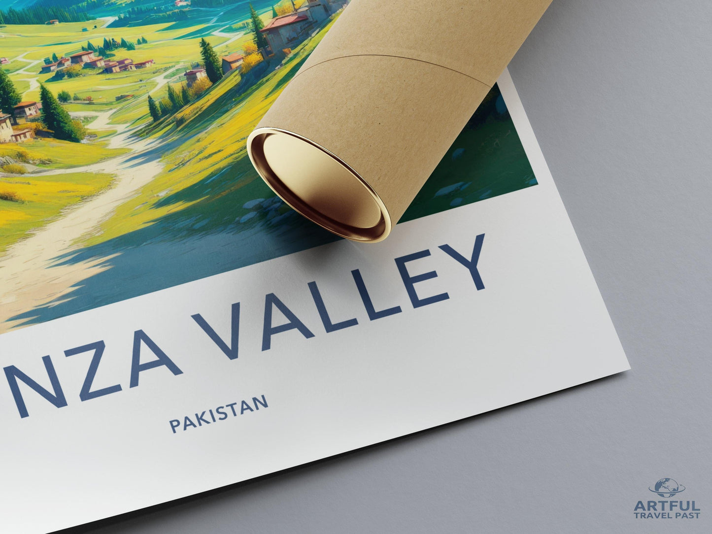 Hunza Valley Poster - Pakistan Wall Art