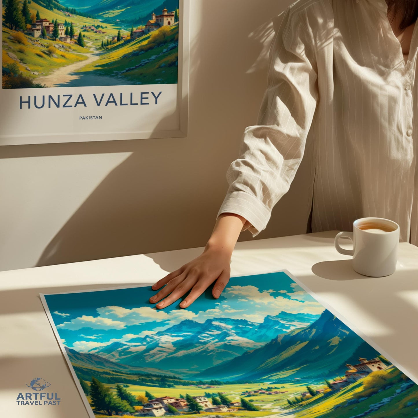 Hunza Valley Poster - Pakistan Wall Art