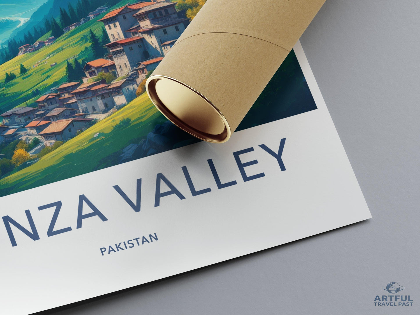 Hunza Valley Poster - Pakistan Wall Art