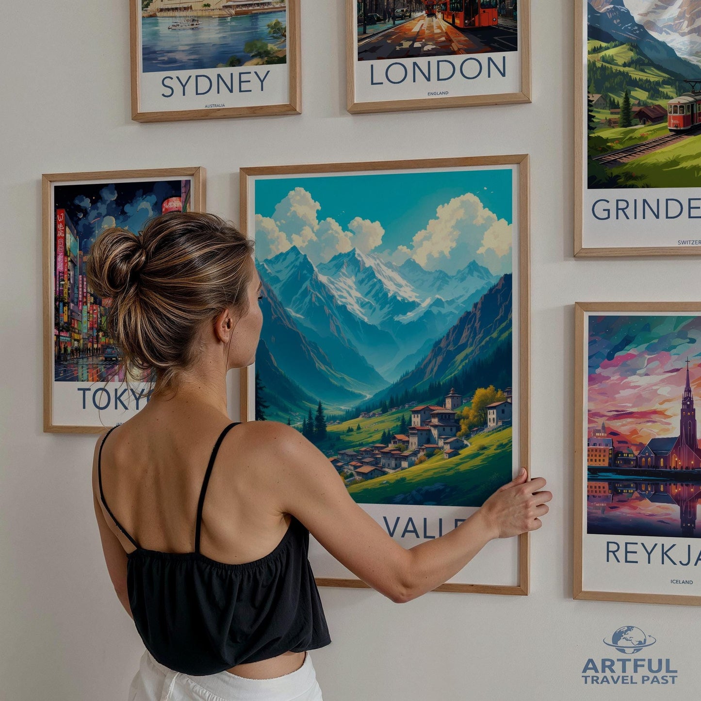 Hunza Valley Poster - Pakistan Wall Art