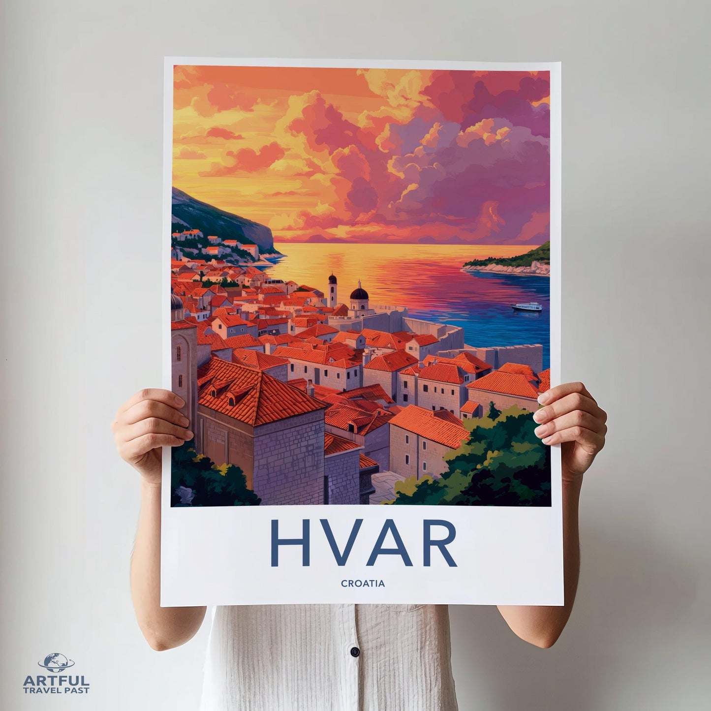 Hvar Poster - Croatia Wall Art