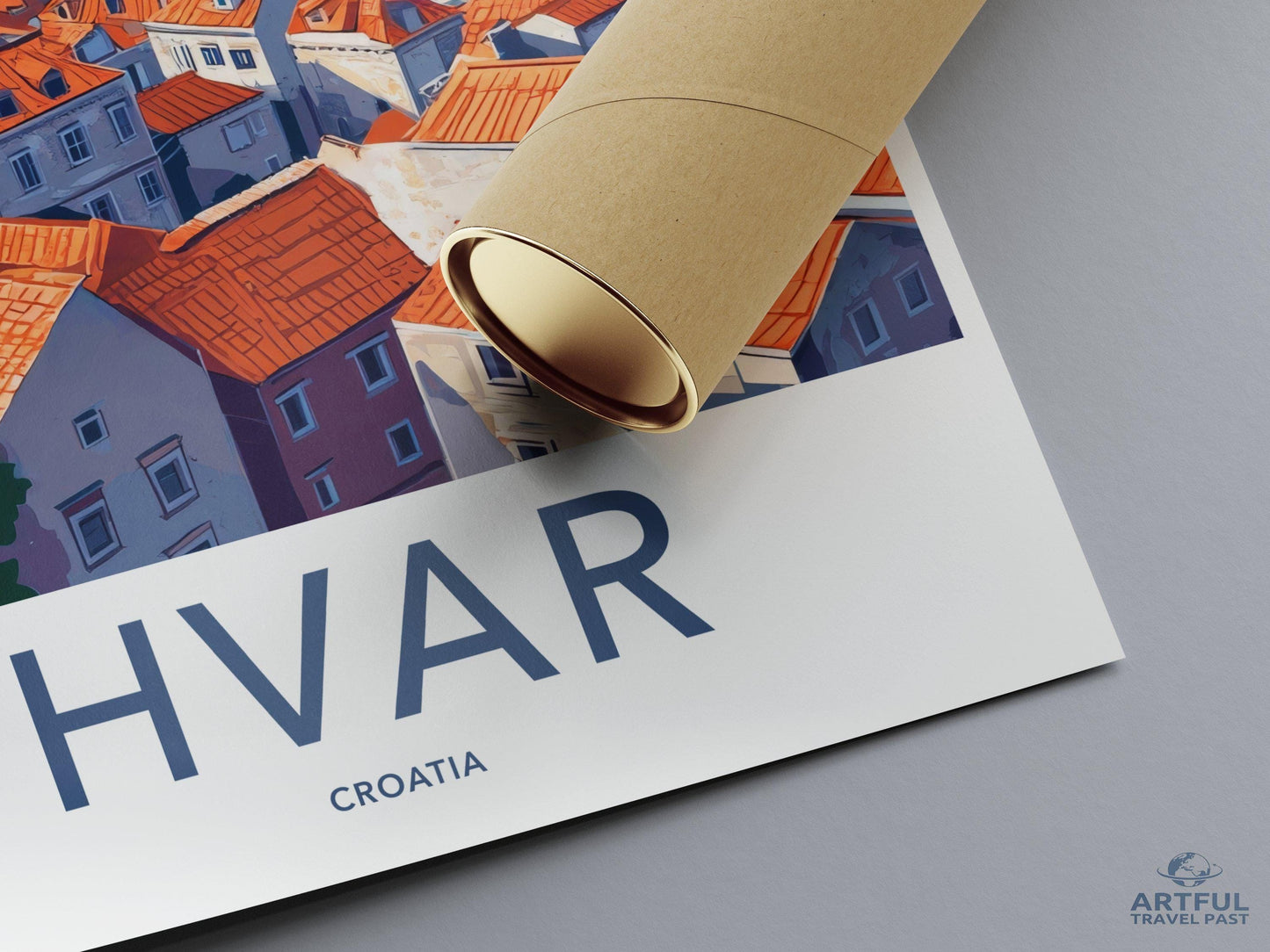 Hvar Poster | Croatia Wall Art | Europe Decor