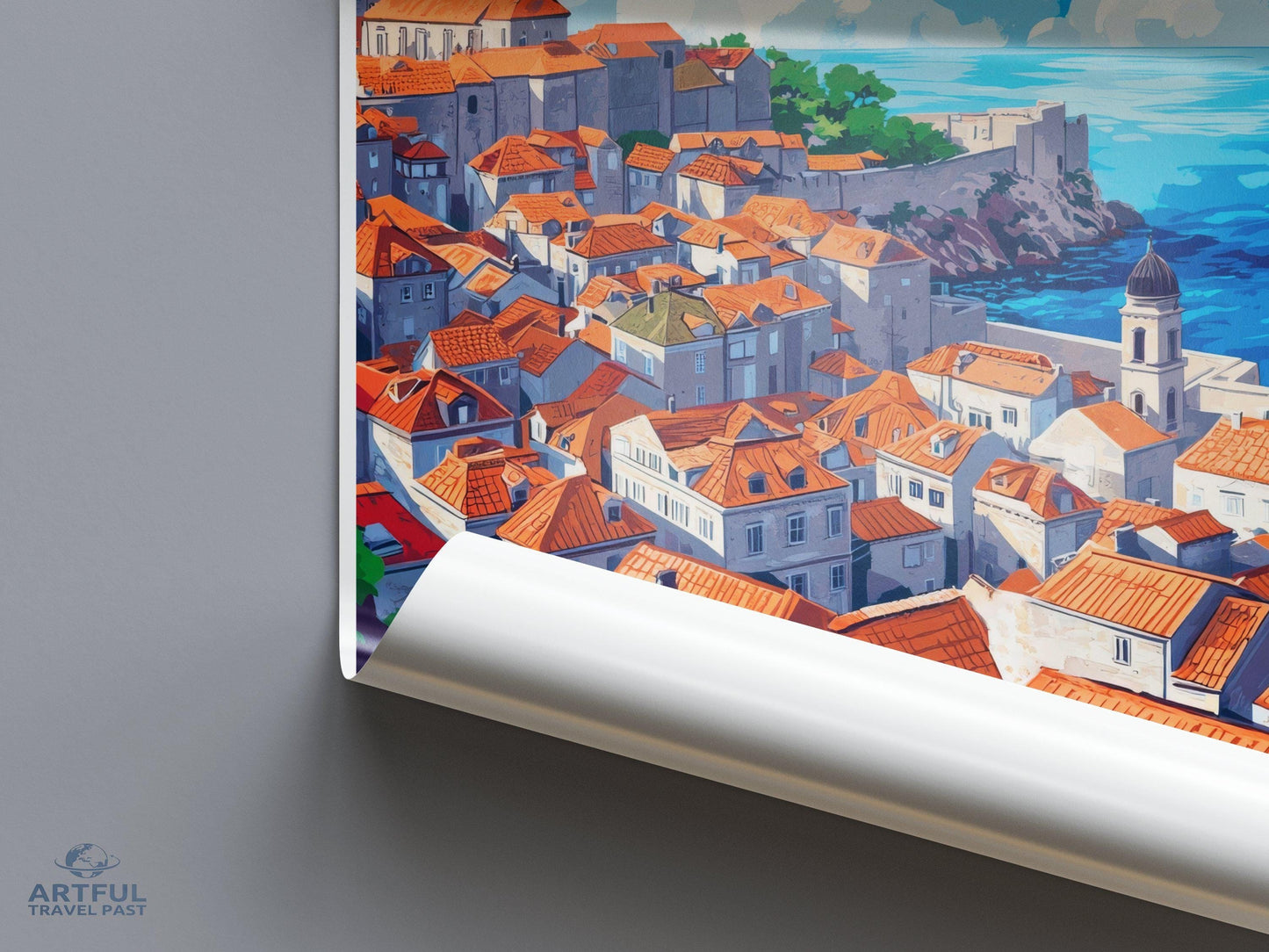 Hvar Poster | Croatia Wall Art | Europe Decor