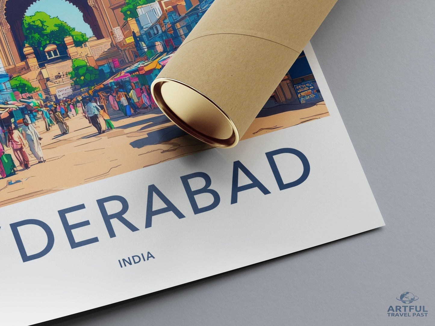 Hyderabad Poster | Telangana Wall Art | India Decor