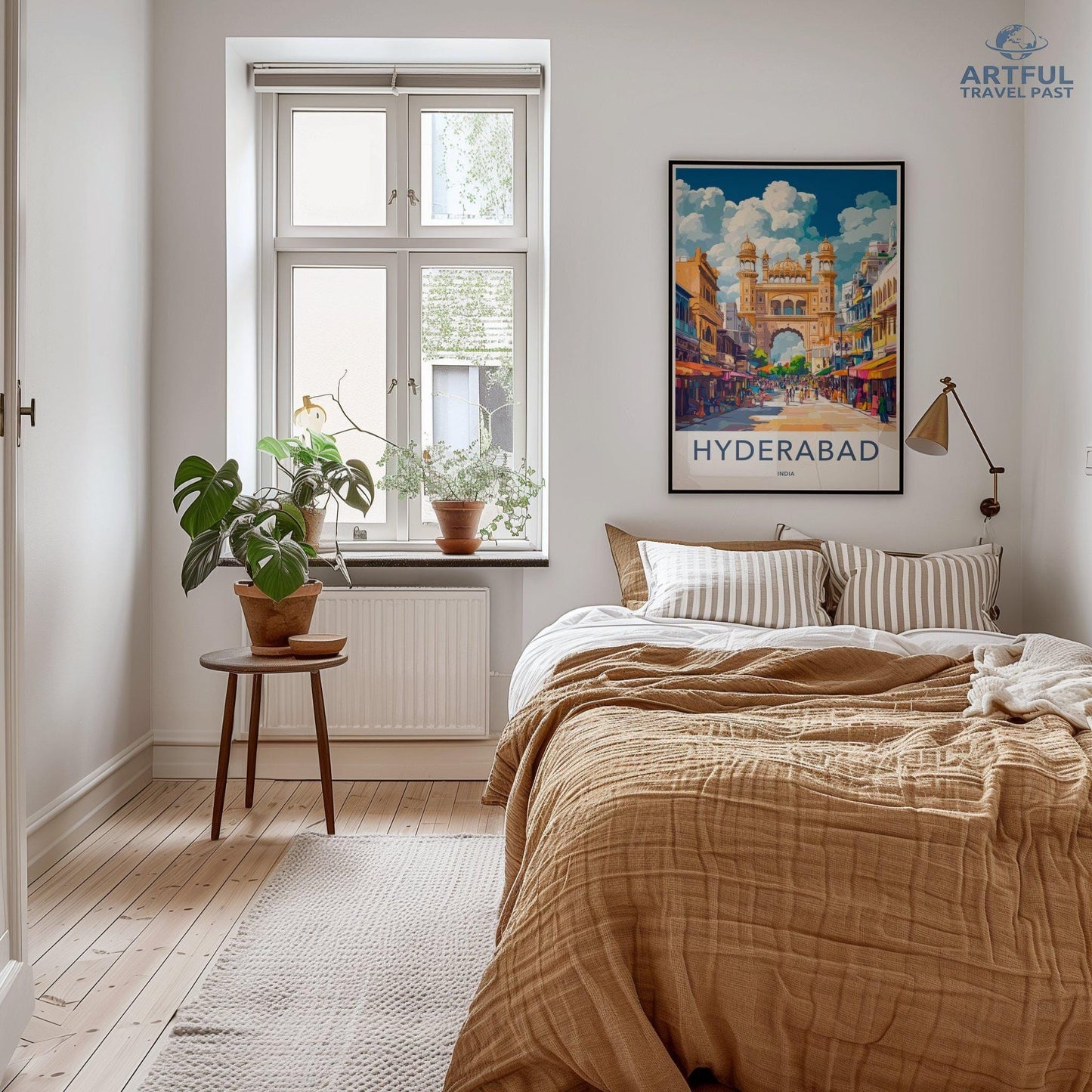 Hyderabad Poster | Telangana Wall Art | India Decor