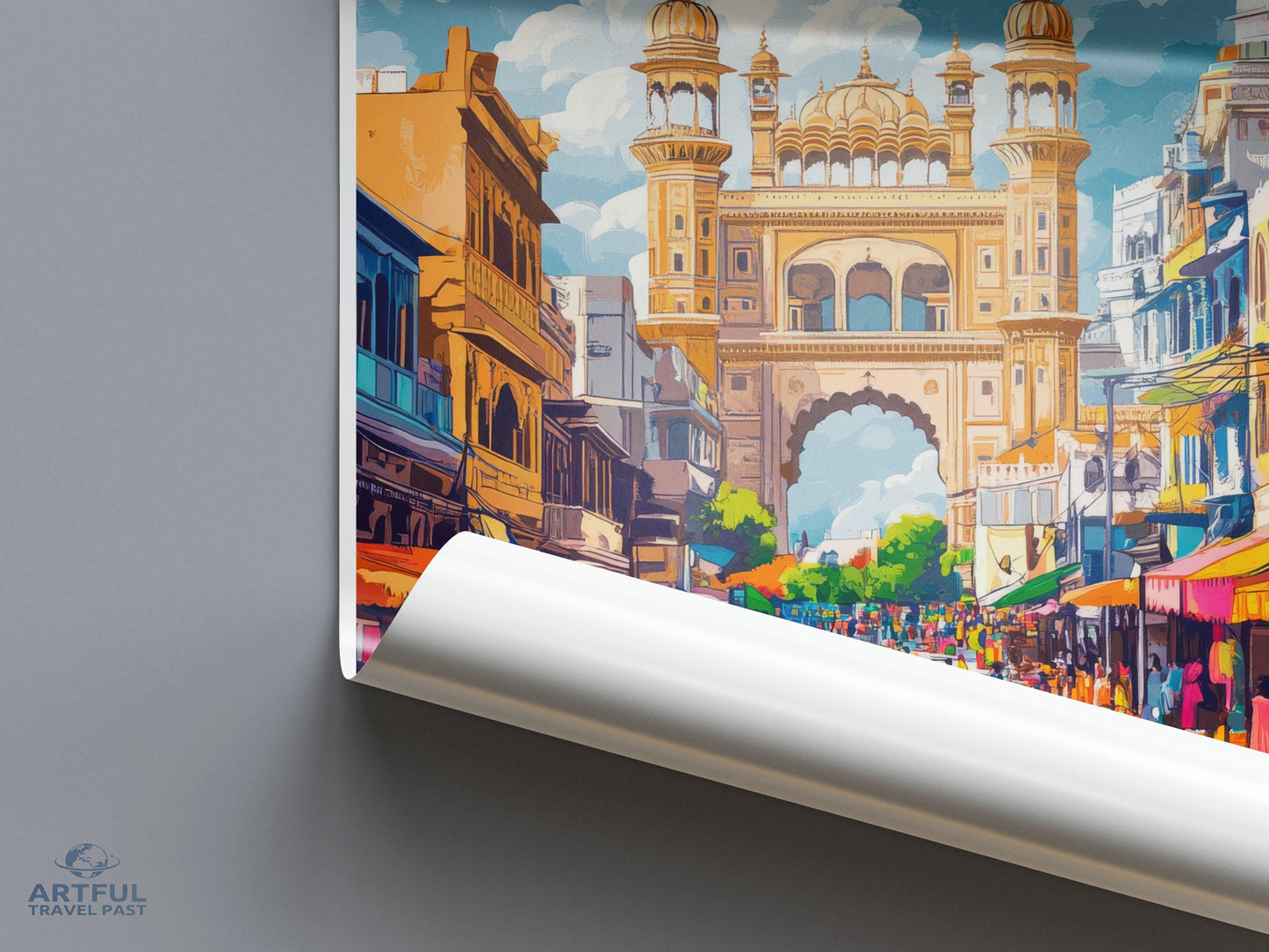 Hyderabad Poster | Telangana Wall Art | India Decor