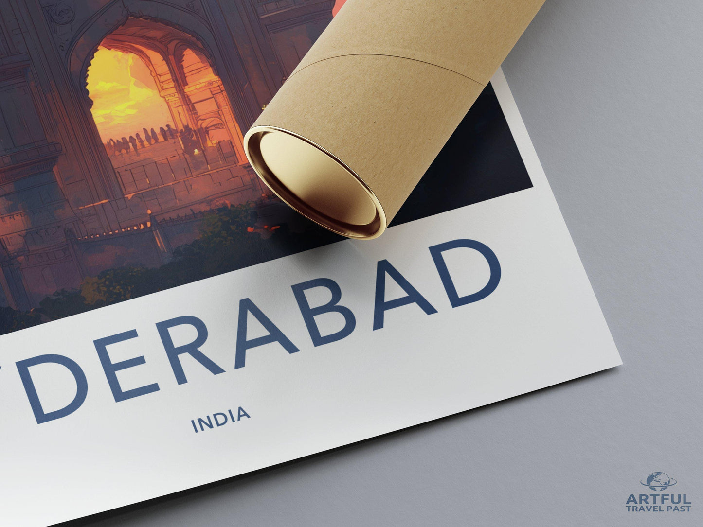 Hyderabad Poster | Telangana Wall Art | India Decor