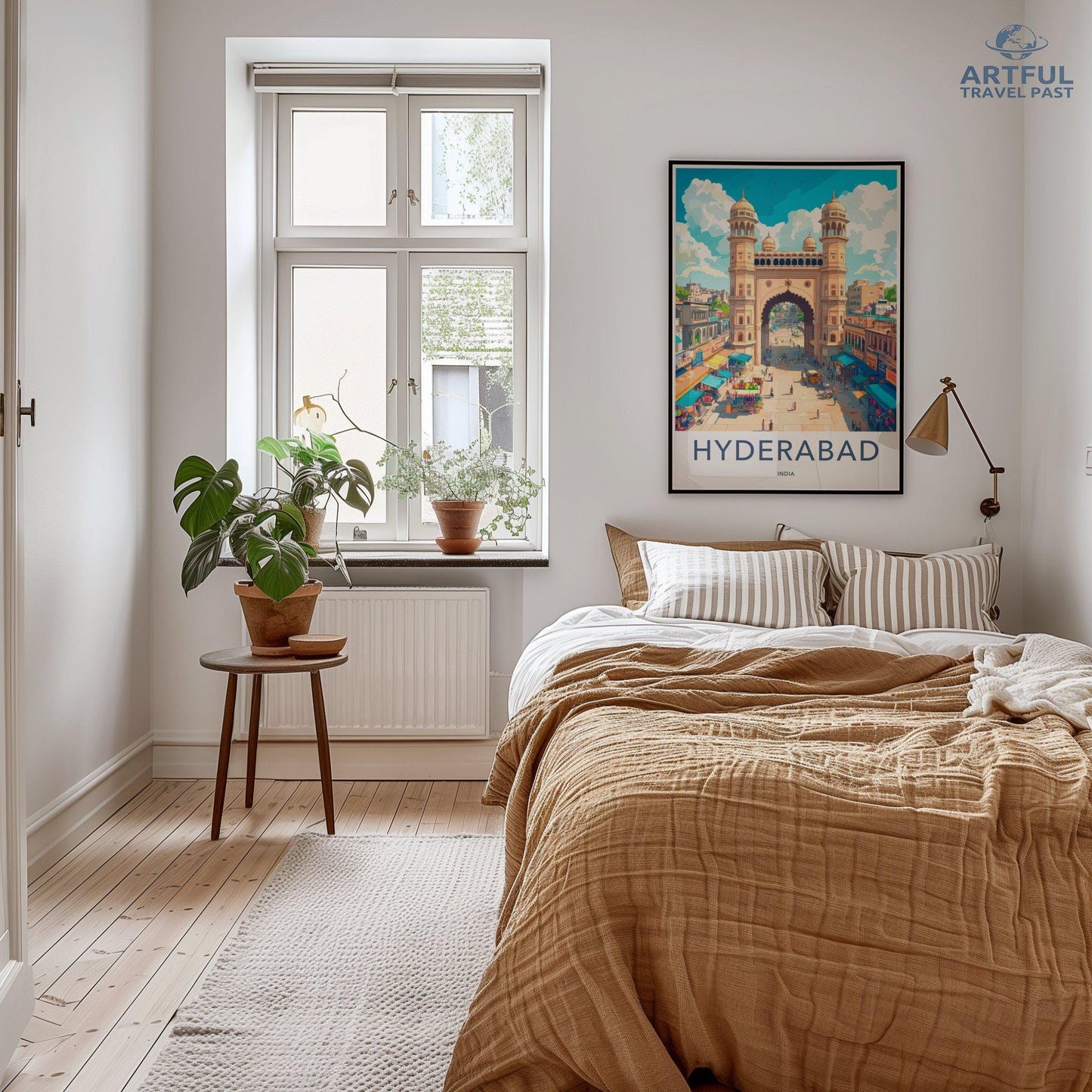 Hyderabad Poster | Telangana Wall Art | India Decor