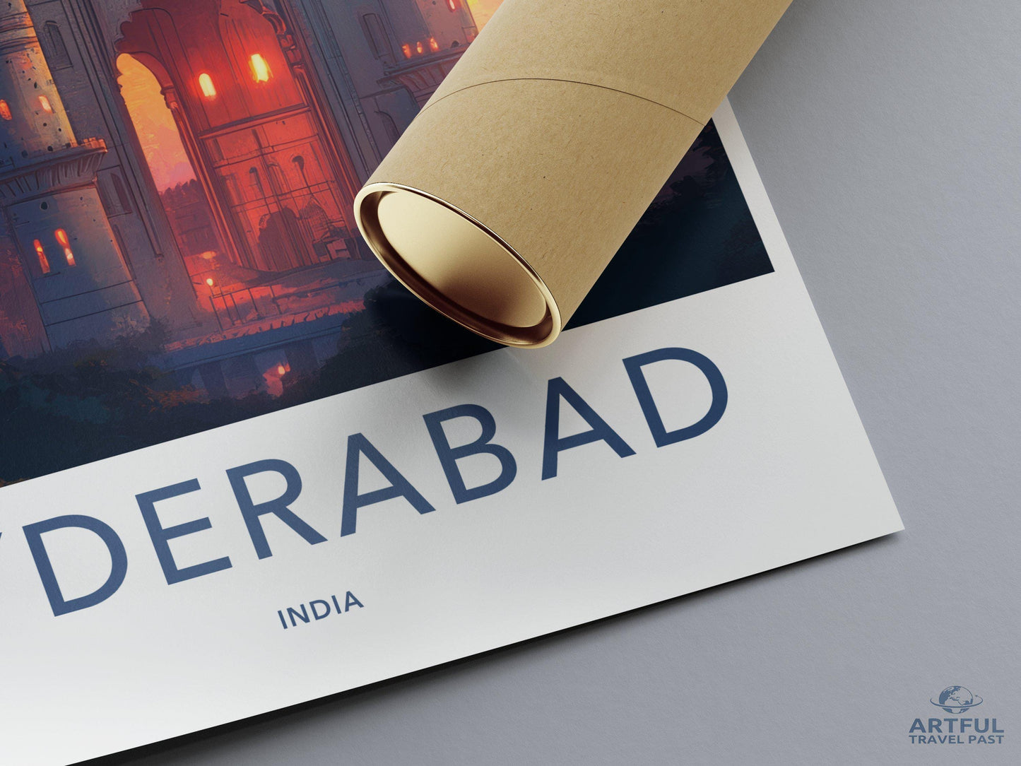 Hyderabad Poster | Telangana Wall Art | India Decor