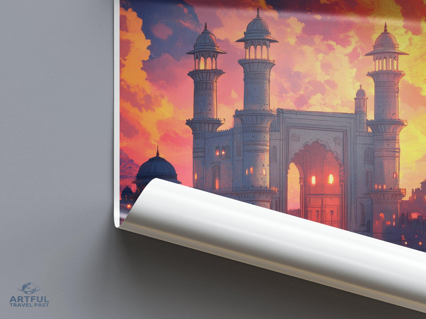 Hyderabad Poster | Telangana Wall Art | India Decor