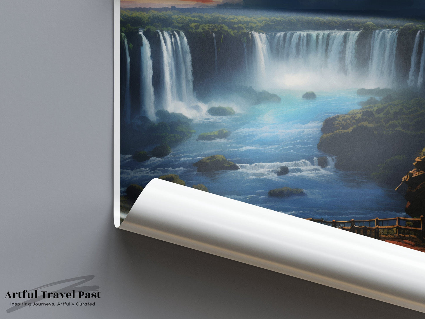 Iguazu Falls Poster - Argentina Wall Art