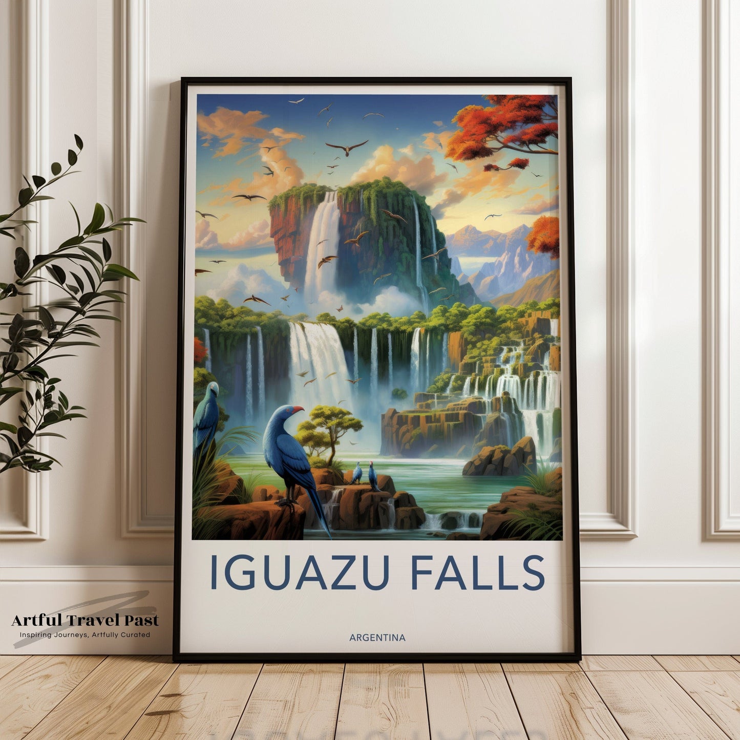 Iguazu Falls Poster - Argentina Wall Art