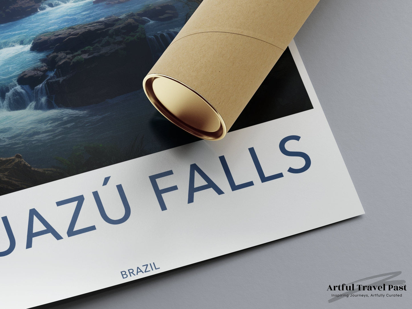 Iguazú Falls Poster | Brazil Wall Art | South America Decor