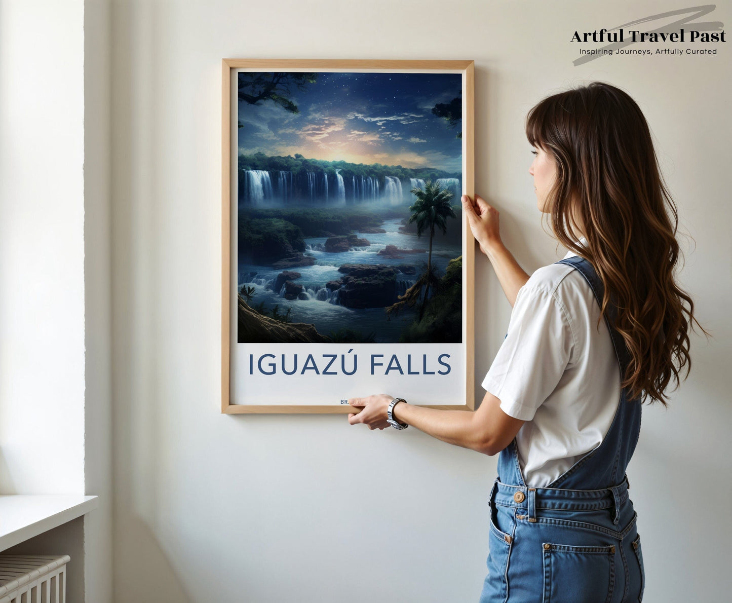 Iguazú Falls Poster | Brazil Wall Art | South America Decor